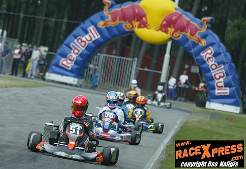 Dick Freebrid naar zege in RM Senior!